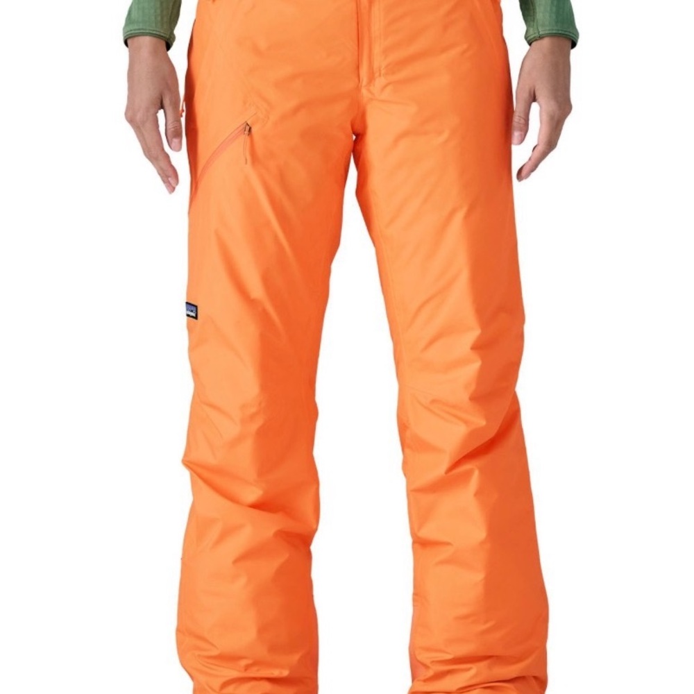 Patagonia Women's Vibrant Orange Ski Pants